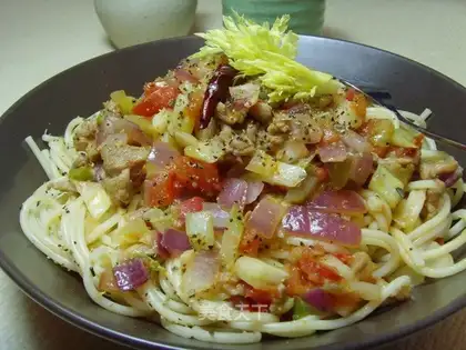 Mixed vegetable pasta
