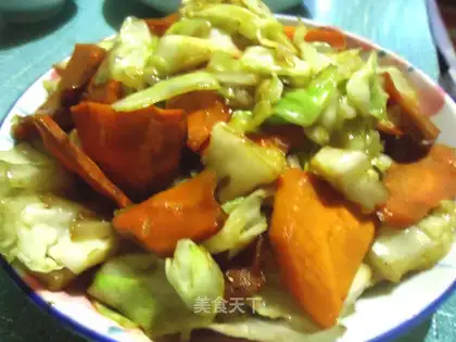 stir-fried cabbage
