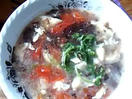 seaweed egg soup