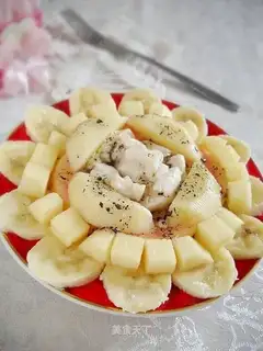 sweet-scented osmanthus and honey fruit tofu pudding