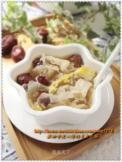 Red dates and egg soup