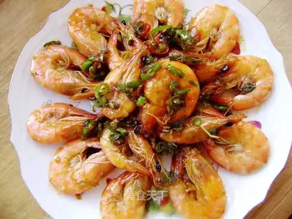 stir-fried shrimps