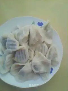 Green pepper mushroom pork dumplings