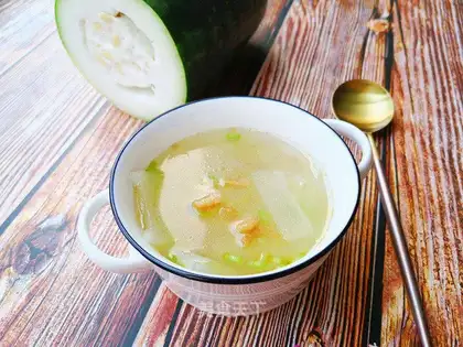 Pumpkin rice soup