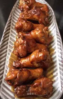 Honey, chicken leg