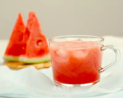 Watermelon melon juice