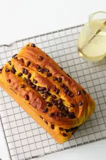 Pumpkin bean toast