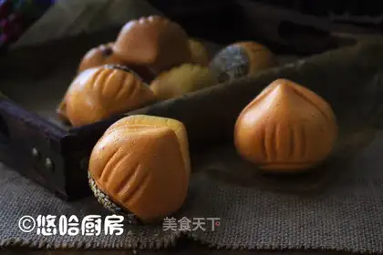 Chestnut sponge cake