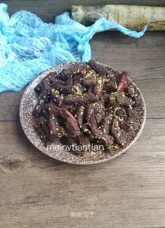 Five curry beef jerky