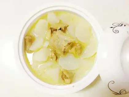 Cowtail snow soup