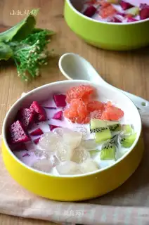 Fruit milk tacos