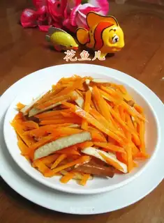 Scrambled carrots