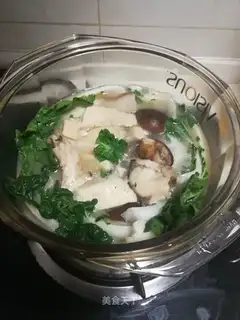 Tofu for the mushrooms