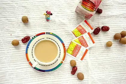 Cinnamon and red date tea