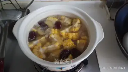 A pigeon soup