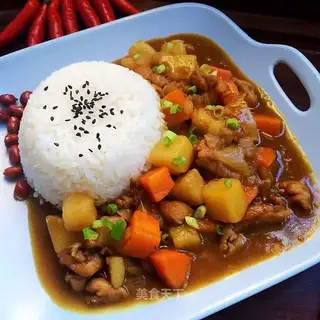 Curry chicken