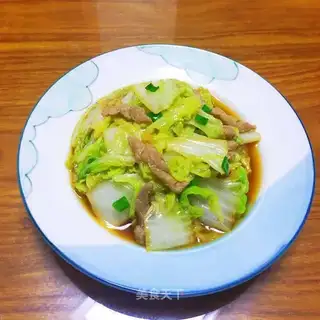 Cabbage and veal