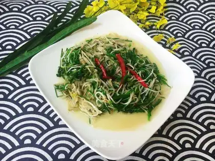 Green bean sprouts