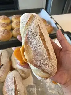 Hot dog cheese bread