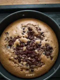 Red bean marfin cake