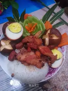It's a family meal