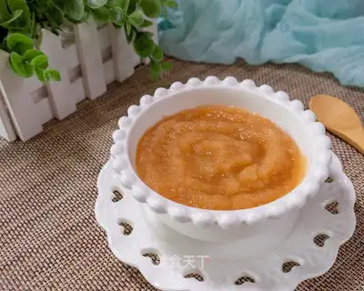 Steam apple mud