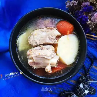 White ribs soup