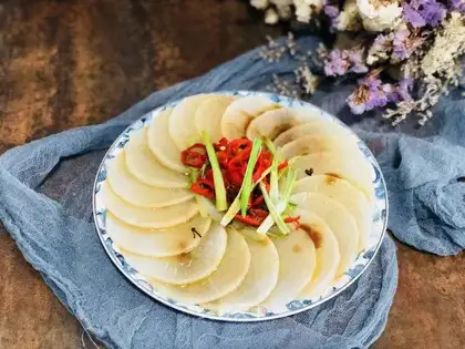 Steamed carrots