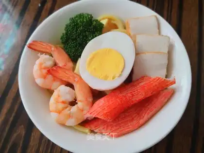 Fish tofu noodles