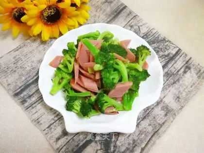 Ham broccoli