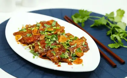Red-fried fish