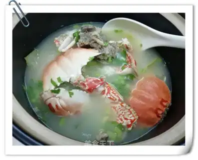 Crab-crab casserole soup