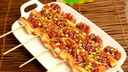 Korean baked cake