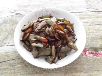 Chili fried lentils