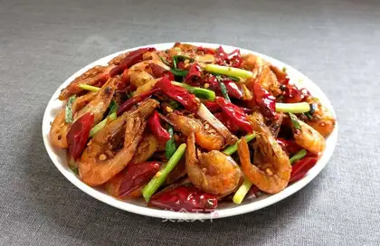 Spicy shrimp