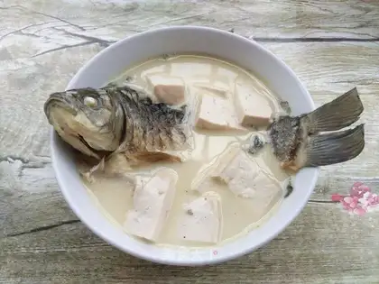 Tofu soup