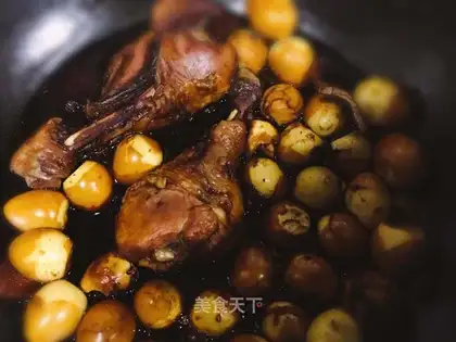 Chicken-legged quail eggs