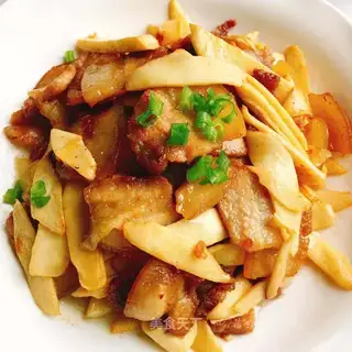White fried meat