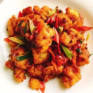 Bean petal chicken
