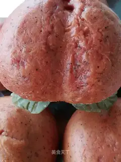 Red peaches