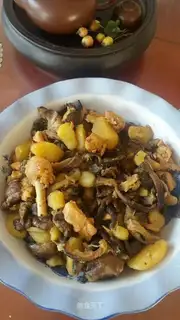 Chicken-legged potatoes