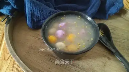 Pink round of cinnamon