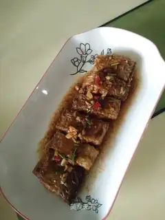 Red-fried fish