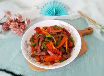 Pepper carrots for steak