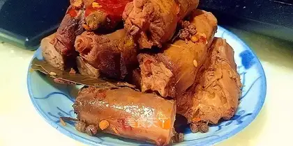 Spicy duck