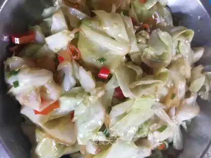 Spicy cabbage