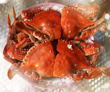 Ginger onions for sea crabs