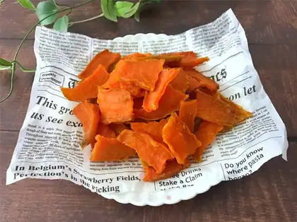 Homemade red potato dry
