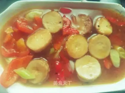 Fried apricot mushrooms