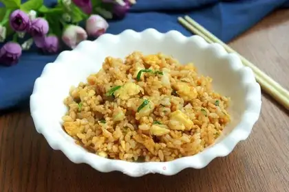 Soy sauce, fried rice